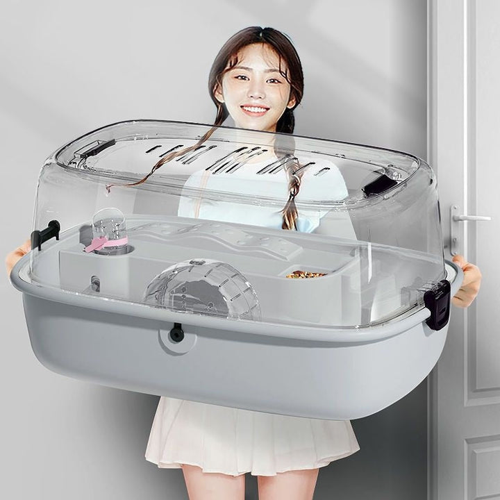 Hamster Special Oversized Transparent Acrylic Cage