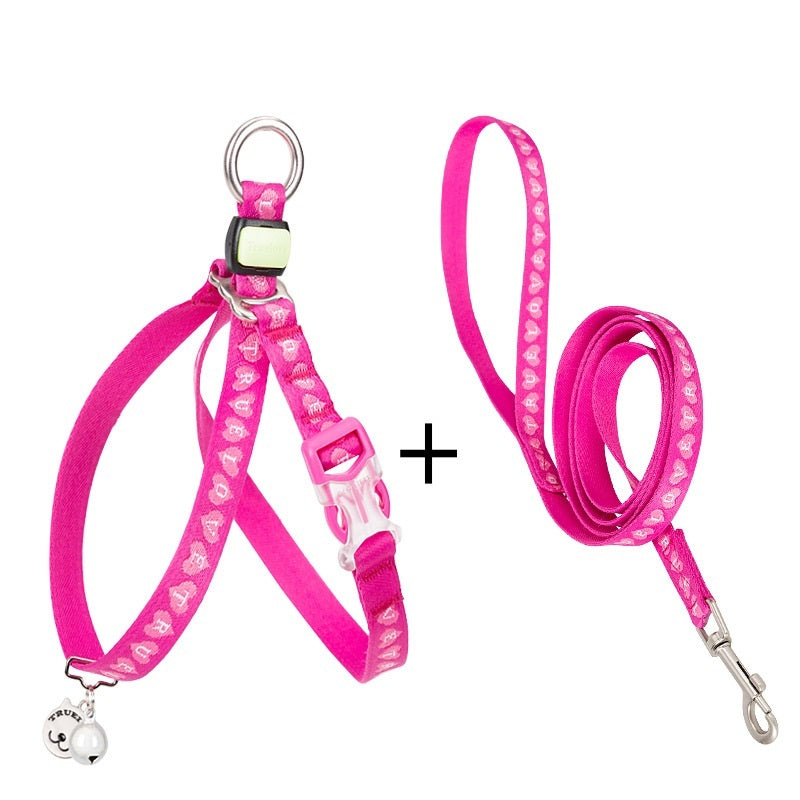Pet Bell Chest Strap Leash
