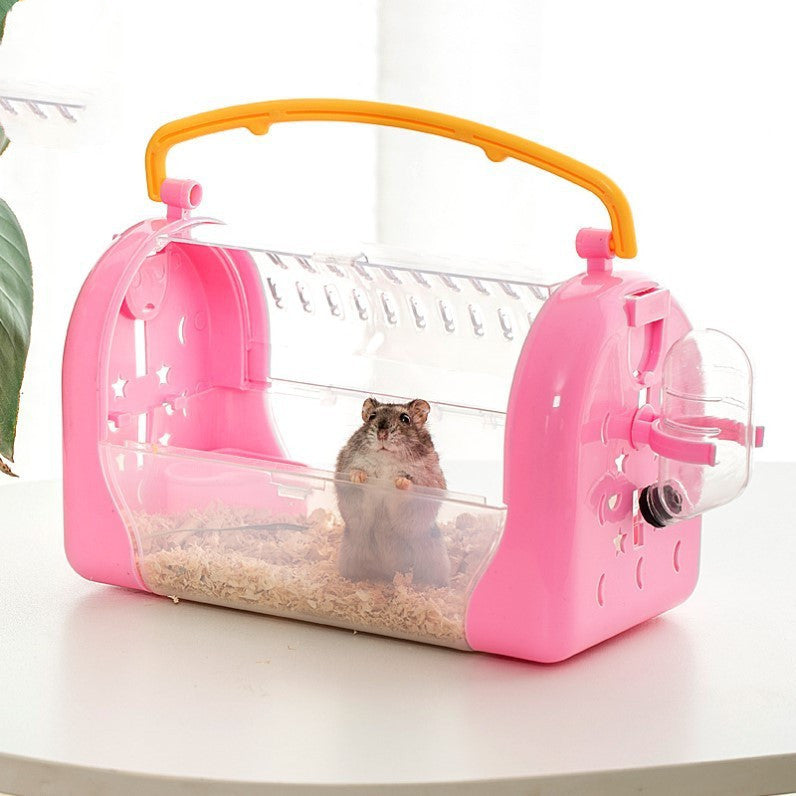 Portable Transparent Bag Hamster Cage