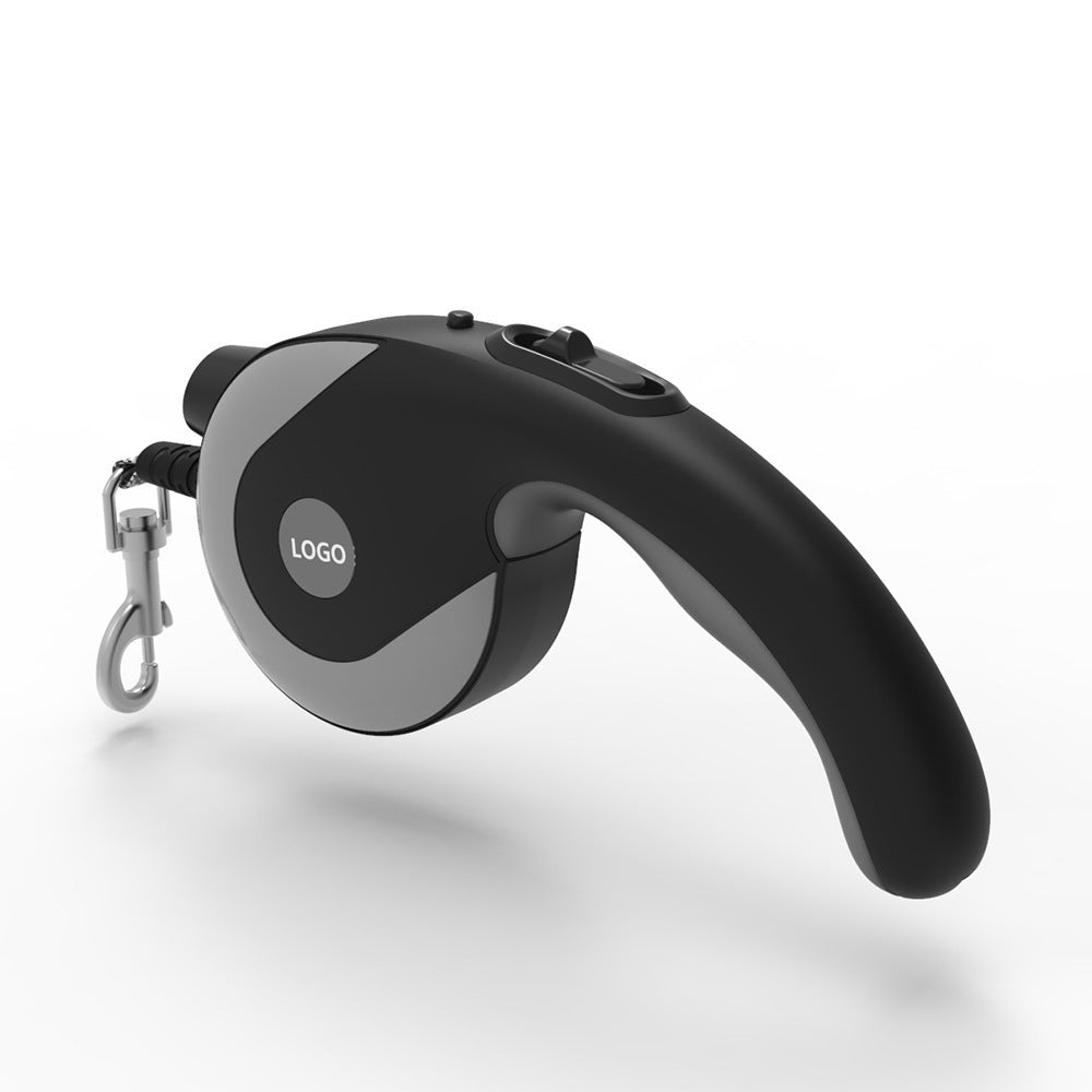 Large Dog Automatic Retractable Leash With LED Light