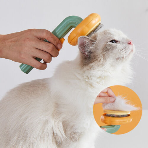 Pet Pumpkin Grooming Slicker Brush