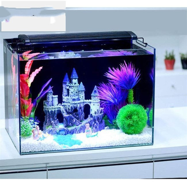 Fish tank decoration resin water tank