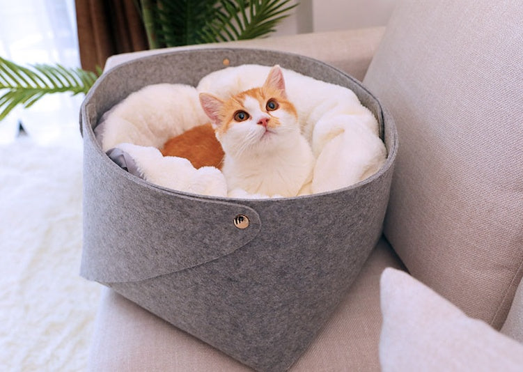 Comfortable Plush Pet Bed