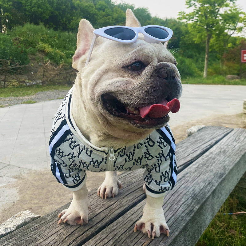 Zip Up Dog Clothing Jacket