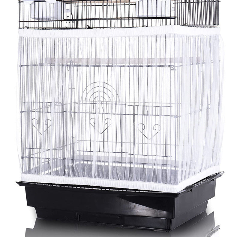 Screen Covers Bird Cage Prevent  Dust
