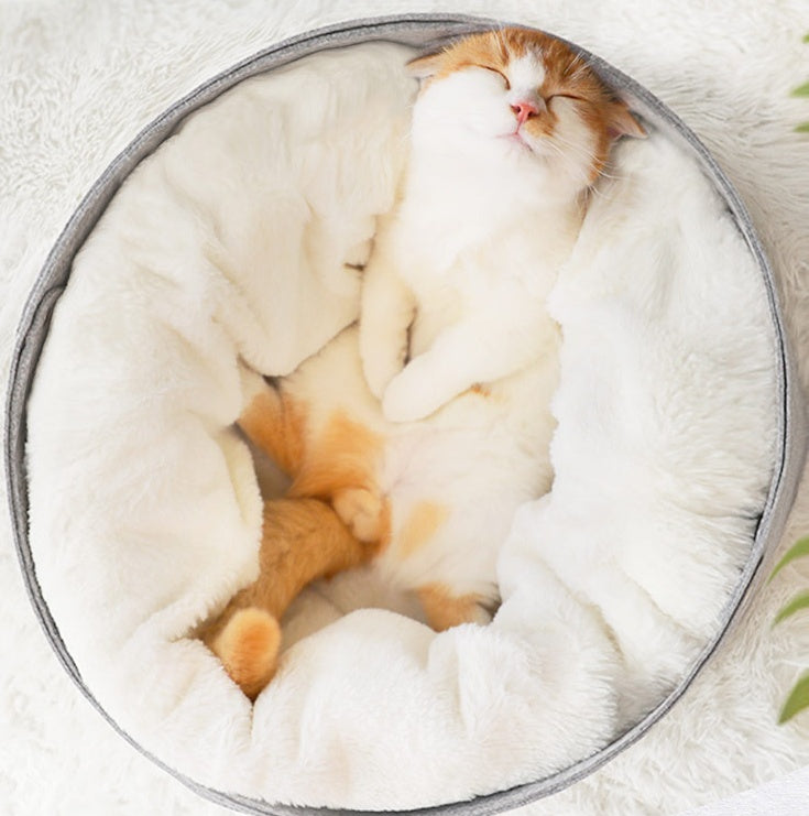 Comfortable Plush Pet Bed