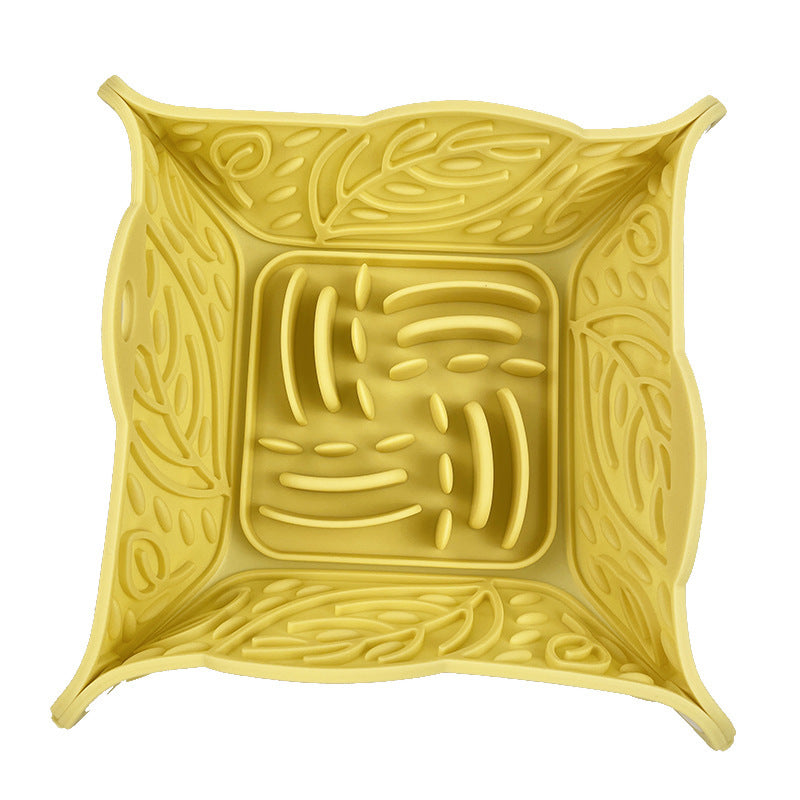 Pet Silicone Foldable Slow Food Mat