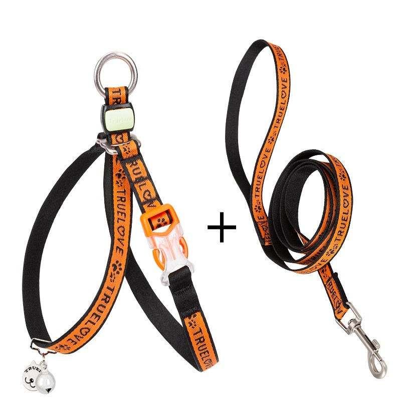 Pet Bell Chest Strap Leash