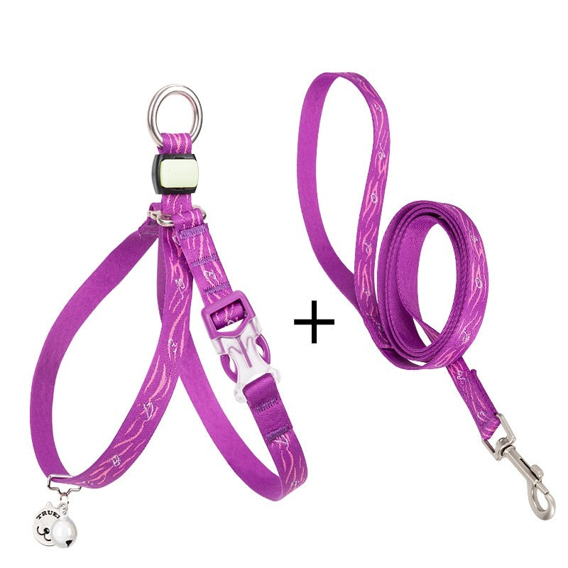 Pet Bell Chest Strap Leash