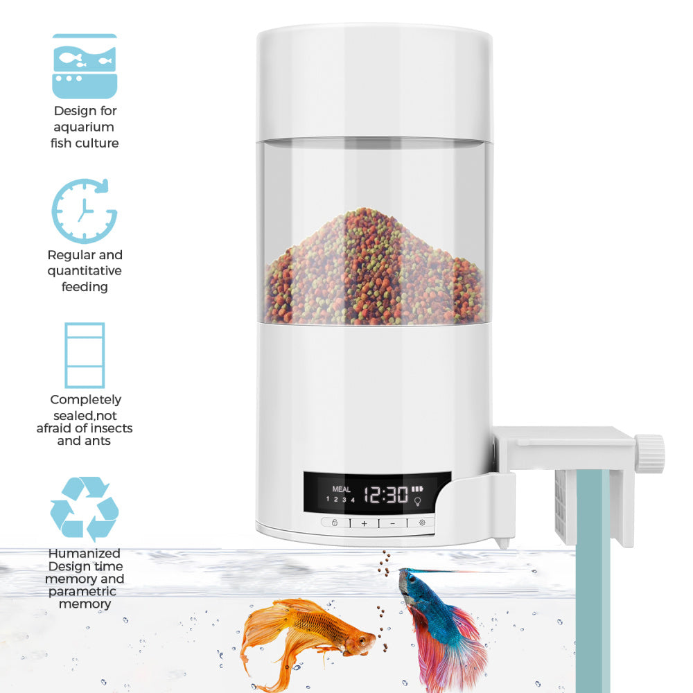 Aquarium fish tank automatic feeder