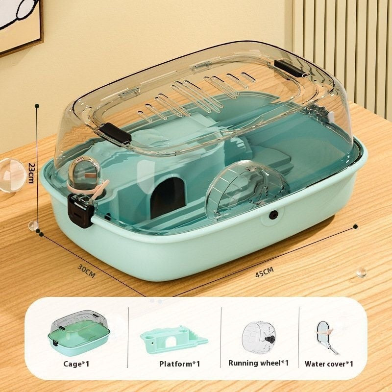 Hamster Special Oversized Transparent Acrylic Cage
