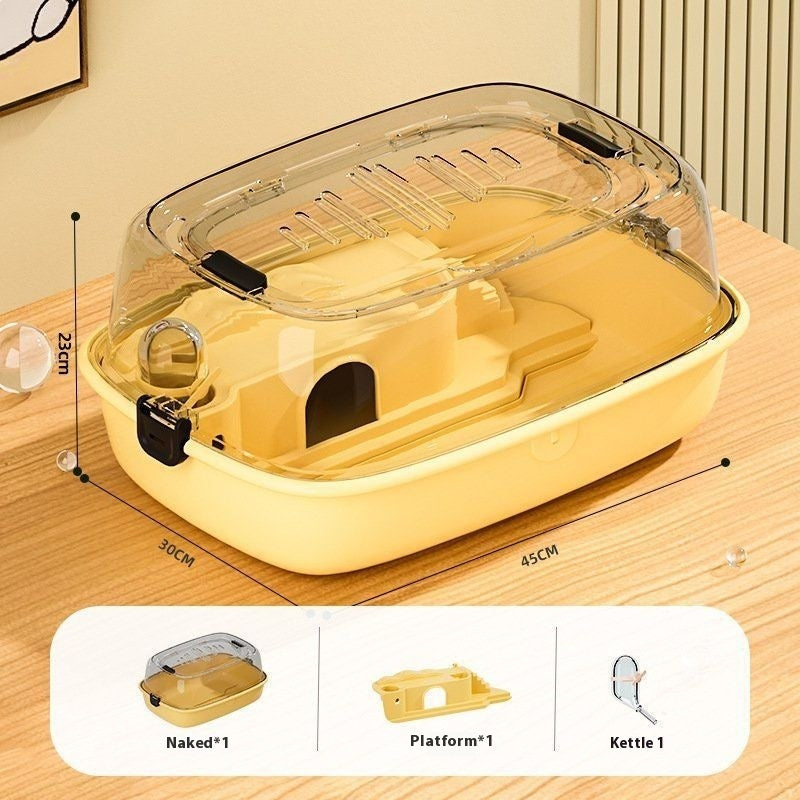 Hamster Special Oversized Transparent Acrylic Cage