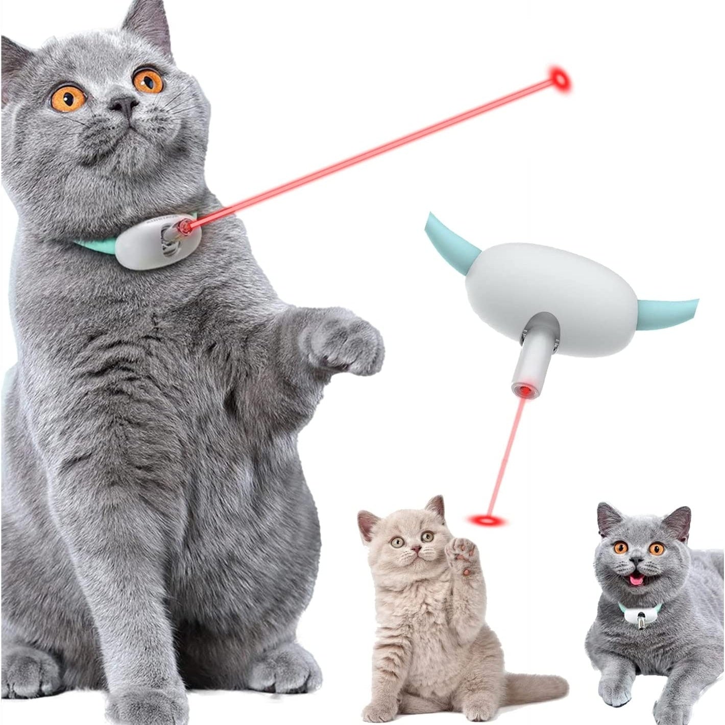 Automatic Cat Smart Laser Teasing Toy