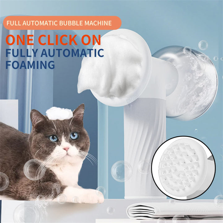 Automatic Foaming Brush With Soap Dispenser