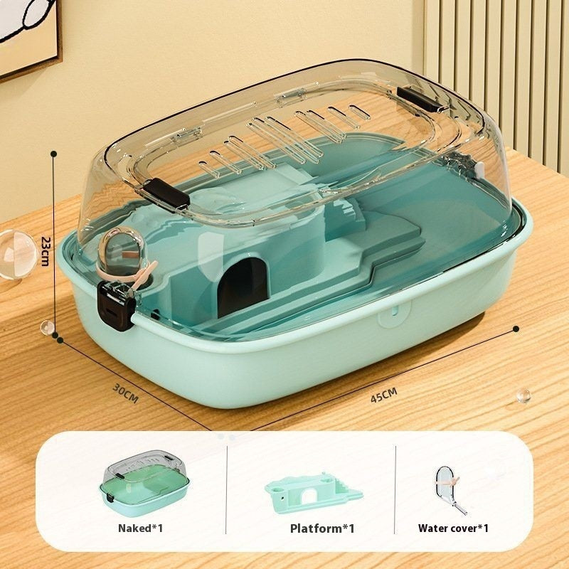 Hamster Special Oversized Transparent Acrylic Cage