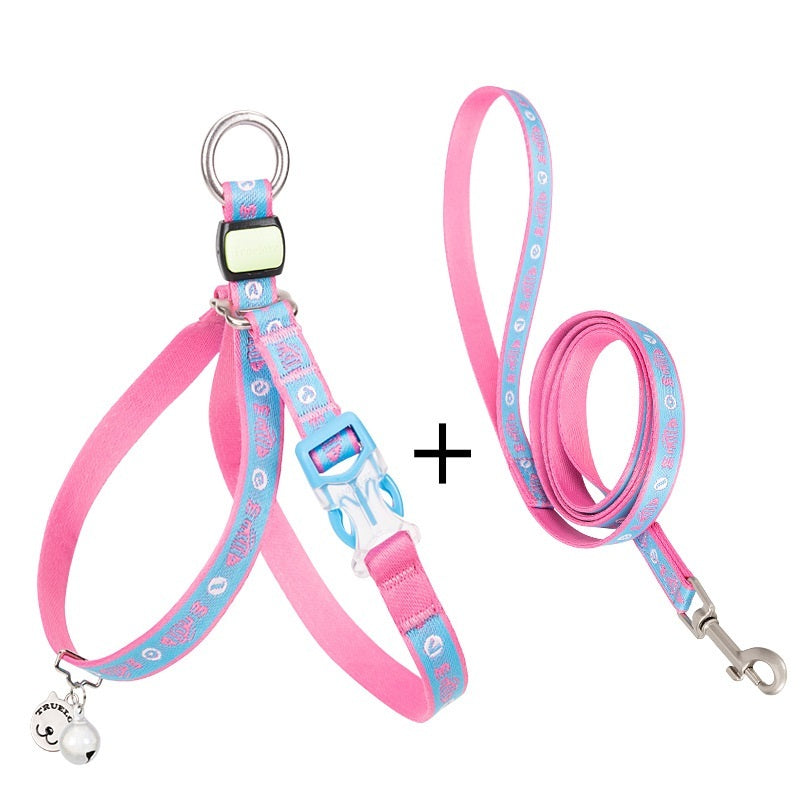 Pet Bell Chest Strap Leash