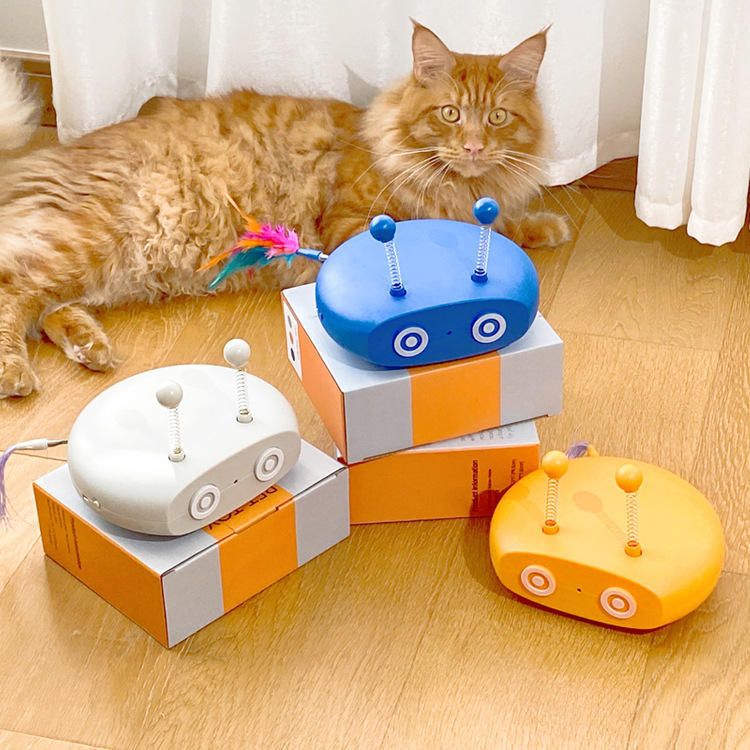 Interactive Funny Pet Teasing Robot Laser Toys
