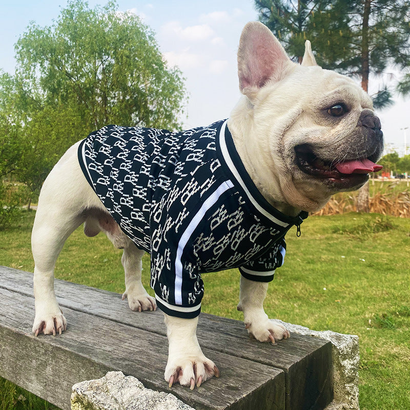 Zip Up Dog Clothing Jacket