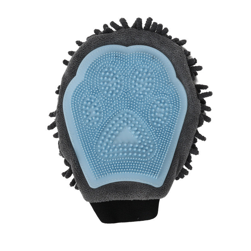 Pet Bathing 2-in-1 Grooming Glove Brush